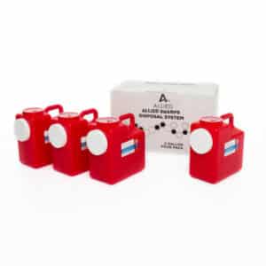 2 Gallon Mail-Back Sharps Disposal Container System 4 Pack