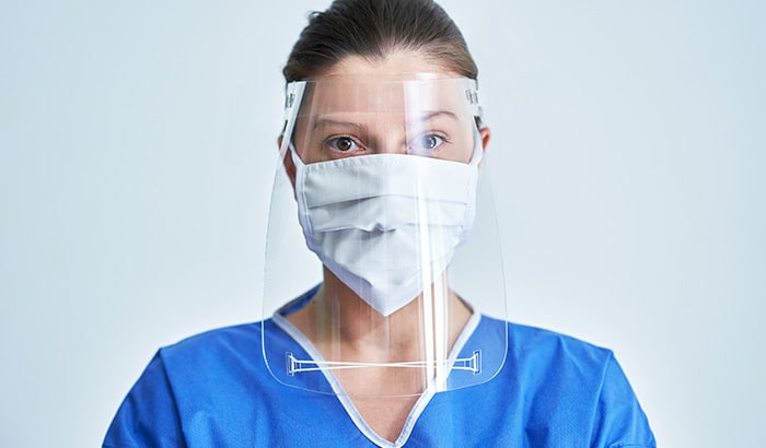 7 Types of Face Shields To Be Used for COVID-19 | Allied Medical Waste | Allied USA